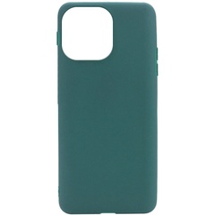 Силіконовий чохол Candy для Apple iPhone 13 Pro Max (6.7"), Зеленый / Forest green