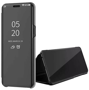 Чехол-книжка Clear View Standing Cover для Xiaomi Mi 10T Lite / Redmi Note 9 Pro 5G Черный