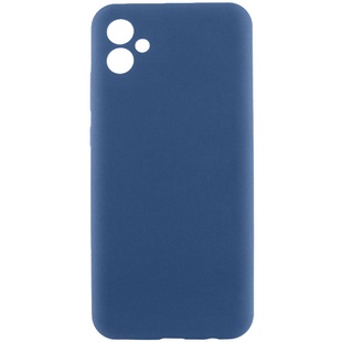 Чехол Silicone Cover Lakshmi Full Camera (AA) для Samsung Galaxy A06 Синий / Navy blue