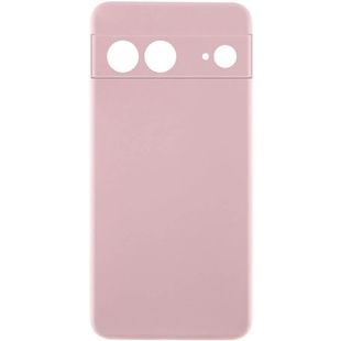 Чохол Silicone Cover Lakshmi Full Camera (AAA) для Google Pixel 9, Рожевий / Pink Sand