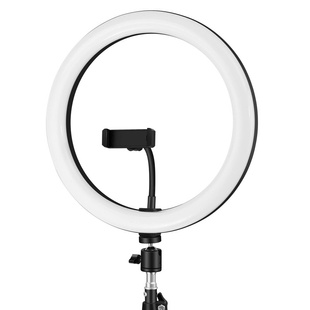 Кольцевая светодиодная LED лампа Arc Ring 13" + tripod 2.1m Black