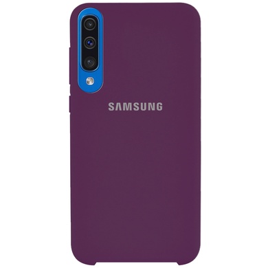 Чехол Silicone Cover (AA) для Samsung Galaxy A50 (A505F) / A50s / A30s Фиолетовый / Grape