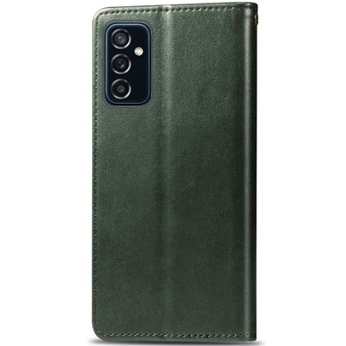 Кожаный чехол книжка GETMAN Gallant (PU) для Samsung Galaxy A25 5G Зеленый