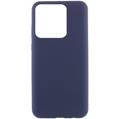 Чехол Silicone Cover Lakshmi (AAA) для Xiaomi Poco X6 / Note 13 Pro 5G Темно-синий / Midnight blue