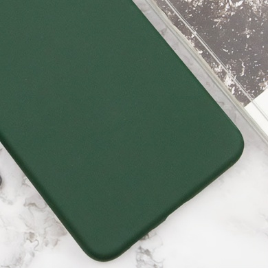 Чохол TPU GETMAN Liquid Silk для Xiaomi Redmi 13 4G / Poco M6 4G, Зелений / Dark Green