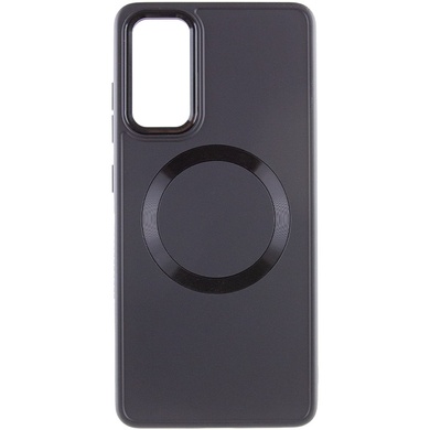 TPU чохол Bonbon Metal Style with MagSafe для Samsung Galaxy A34 5G, Чорний / Black