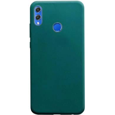 Силіконовий чохол Candy для Huawei Honor 8X, Зеленый / Forest green