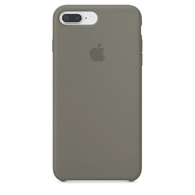 Чохол Silicone Case (AA) для Apple iPhone 7 plus / 8 plus (5.5 "), Сірий / Dark Grey
