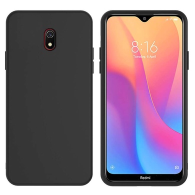 Силиконовый чехол Candy для Xiaomi Redmi 8a Черный