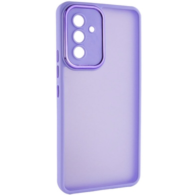 TPU+PC чохол Accent для Samsung Galaxy A34 5G, White / Purple