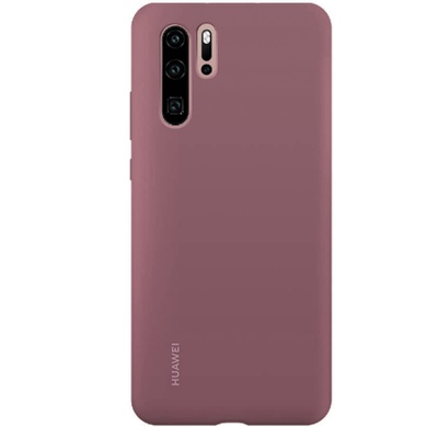 #Чехол Silicone Cover Full Protective для Huawei P30 Pro Розовый / Pink Sand