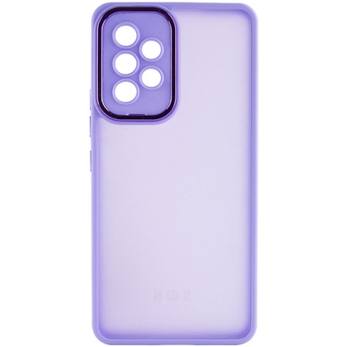 TPU+PC чехол Accent для Samsung Galaxy A32 4G White / Purple