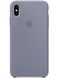 Чехол Silicone Case (AA) для Apple iPhone XS Max (6.5") Серый / Lavender Gray