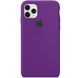 Чохол Silicone Case Full Protective (AA) для Apple iPhone 11 Pro Max (6.5"), Фиолетовый / Grape
