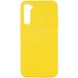 Чехол Silicone Cover Full Protective (A) для OPPO Realme 6, Желтый / Yellow