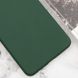 Чохол TPU GETMAN Liquid Silk для Xiaomi Redmi 13 4G / Poco M6 4G, Зелений / Dark Green