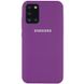 Чехол Silicone Cover Full Protective (AA) для Samsung Galaxy A31 Фиолетовый / Grape
