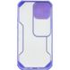 Чехол Camshield matte Ease TPU со шторкой для Apple iPhone 13 Pro (6.1") Сиреневый