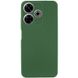 Чохол TPU GETMAN Liquid Silk для Xiaomi Redmi 13 4G / Poco M6 4G, Зелений / Dark Green