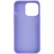 TPU чехол Bonbon Metal Style для Apple iPhone 13 Pro Max (6.7") Сиреневый / Dasheen