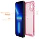 Чехол TPU Ease Carbon color series для Apple iPhone 11 Pro Max (6.5") Розовый / Прозрачный