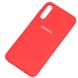 Чехол Silicone Cover Full Protective (AA) для Samsung Galaxy A70 (A705F) Красный / Red