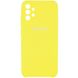 Чехол Silicone Cover Full Camera (AAA) для Samsung Galaxy A52 4G / A52 5G / A52s Желтый / Bright Yellow