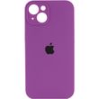 Чехол Silicone Case Full Camera Protective (AA) для Apple iPhone 14 Plus (6.7") Фиолетовый / Grape