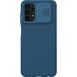 Карбоновая накладка Nillkin Camshield (шторка на камеру) для Samsung Galaxy A13 4G Синий / Blue