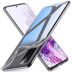 TPU чехол Epic Transparent 2,00 mm для Samsung Galaxy S20 Бесцветный (прозрачный)