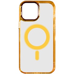 Чехол TPU Iris with MagSafe для Apple iPhone 14 Pro Max (6.7") Оранжевый