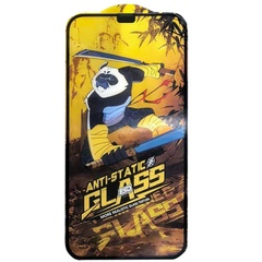 Защитное стекло 5D Anti-static Panda (тех.пак) для Apple iPhone 11 / XR (6.1") Черный