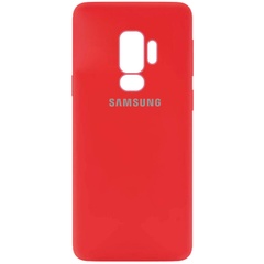 Чехол Silicone Cover My Color Full Camera (A) для Samsung Galaxy S9+ Красный / Red