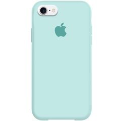 Чохол Silicone Case Full Protective (AA) для Apple iPhone 6/6s (4.7 "), Бирюзовый / Turquoise