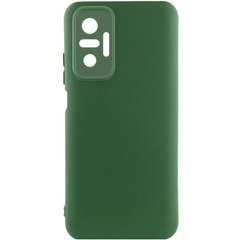 Чохол Silicone Cover Lakshmi Full Camera (AAA) для Xiaomi Redmi Note 10 Pro / 10 Pro Max, Зеленый / Cyprus Green
