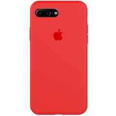 Чехол Silicone Case Full Protective (AA) для Apple iPhone 7 plus / 8 plus (5.5") Красный / Red