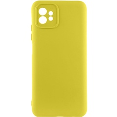 Чохол Silicone Cover Lakshmi Full Camera (A) для Motorola Moto G32, Жовтий / Flash
