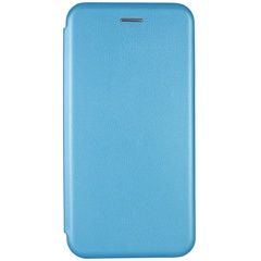 Кожаный чехол (книжка) Classy для Samsung Galaxy M20 Голубой