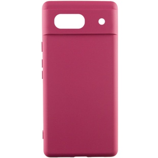 Чехол Silicone Cover Lakshmi (A) для Google Pixel 7a Бордовый / Marsala