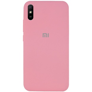 Чохол Silicone Cover Full Protective (AA) для Xiaomi Redmi 9A, Рожевий / Pink