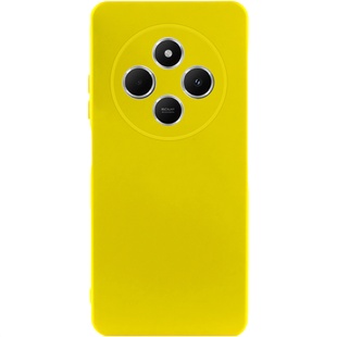 Чехол Silicone Cover Lakshmi Full Camera (AA) для Xiaomi Redmi 14C / Poco C75 Желтый / Flash