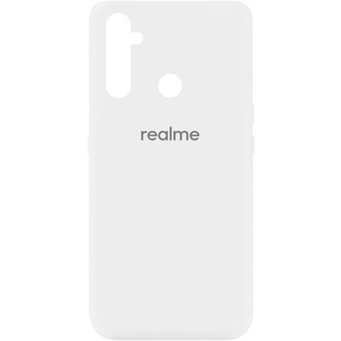 Чехол Silicone Cover My Color Full Protective (A) для Realme C3 / 5i Белый / White