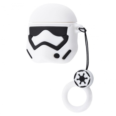 Силиконовый футляр Star Wars Force для наушников AirPods + кольцо, Stormtrooper