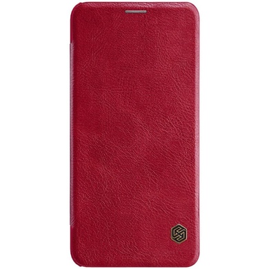 Кожаный чехол (книжка) Nillkin Qin Series для Huawei P Smart Z, Красный