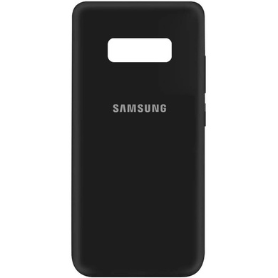 Чехол Silicone Cover My Color Full Protective (A) для Samsung Galaxy S10e Черный / Black