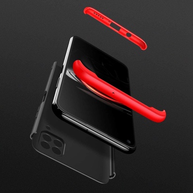 Пластикова накладка GKK LikGus 360 градусов (opp) для Huawei P40 Lite, Черный / Красный