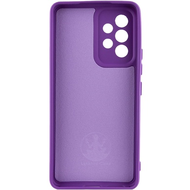 Чохол Silicone Cover Lakshmi Full Camera (A) для Samsung Galaxy A73 5G, Фіолетовий / Purple