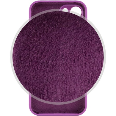 Чохол Silicone Case Full Camera Protective (AA) для Apple iPhone 14 Plus (6.7"), Фиолетовый / Grape