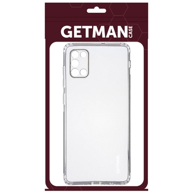 TPU чохол GETMAN Clear 1,0 mm для Samsung Galaxy A31, Безбарвний (прозорий)