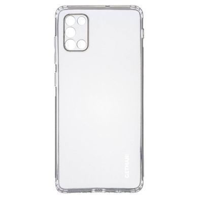 TPU чехол GETMAN Clear 1,0 mm для Samsung Galaxy A31 Бесцветный (прозрачный)
